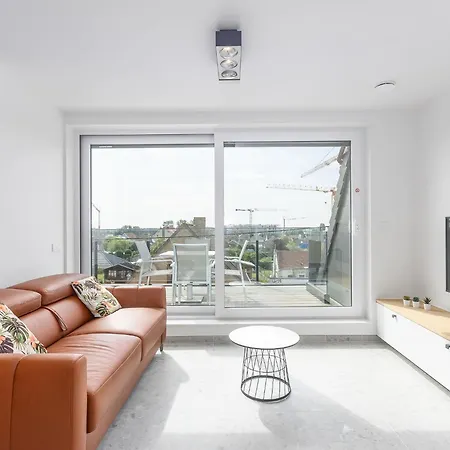 Rooftop With Sun-facing Terrace Apartment