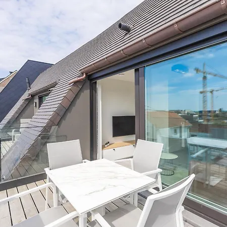 Newly Built Rooftop Flat With Sun-facing Terrace Lejlighed Middelkerke